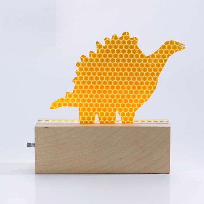 מנורת דינוזאור צמחוני