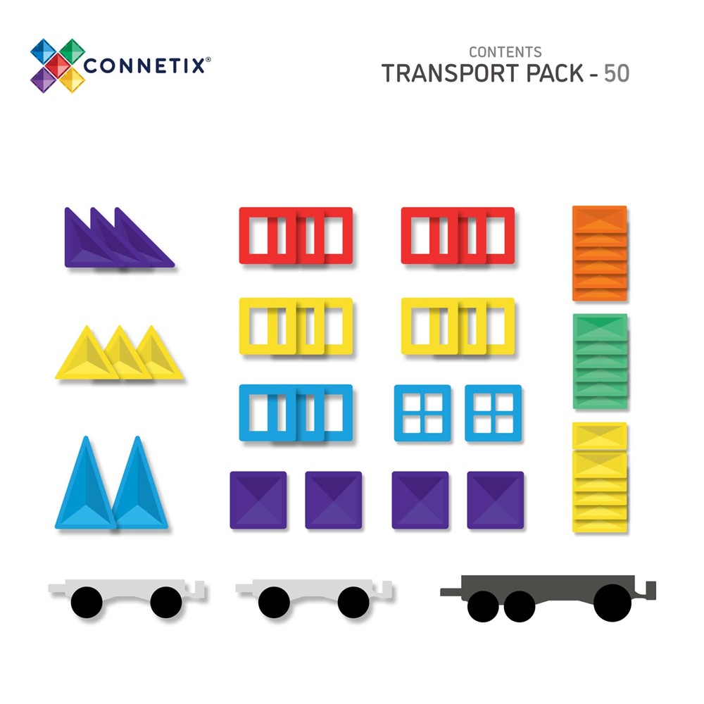 Rainbow Transport Pack 50 pc