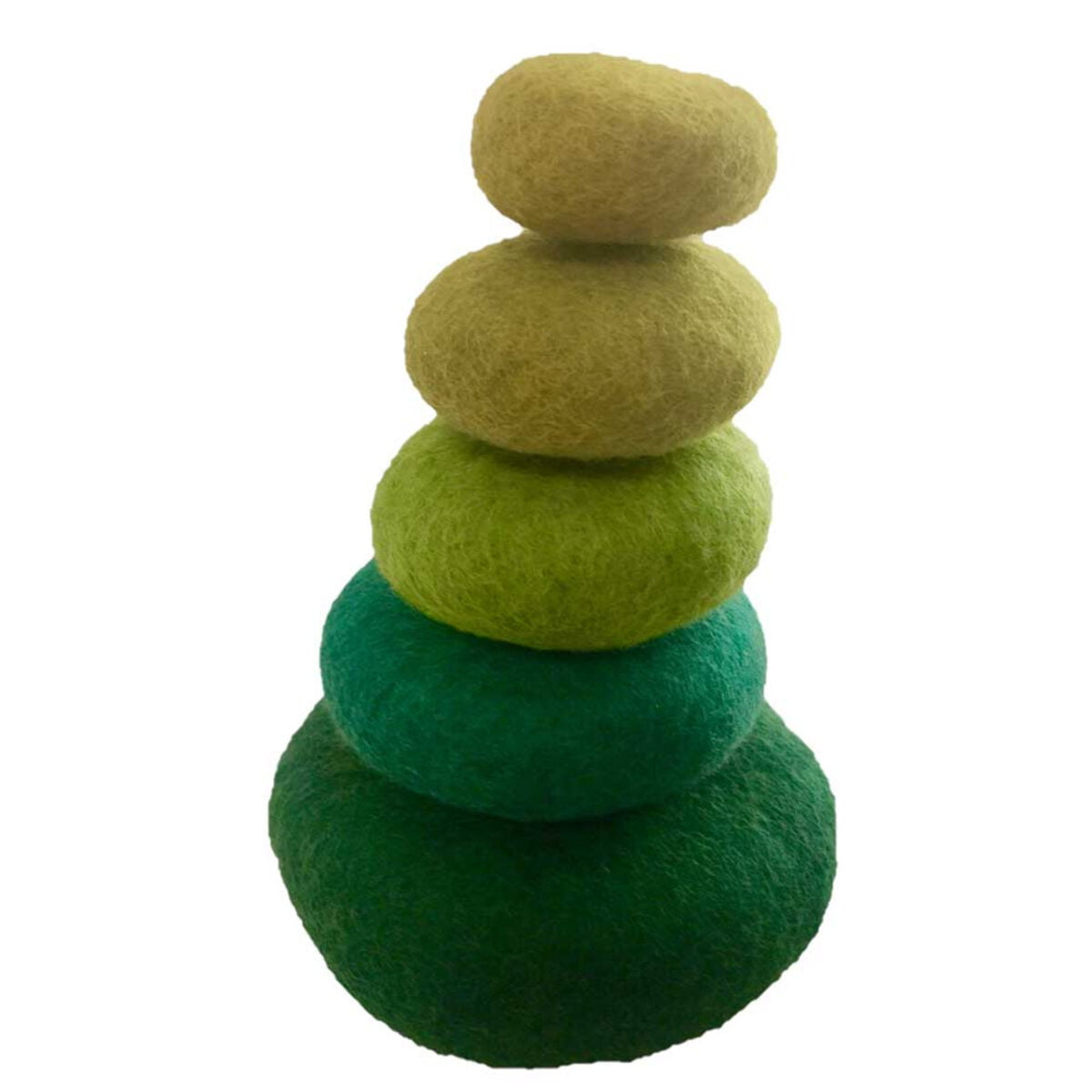 Papoose Felt Stacking Set 5 pc - Green