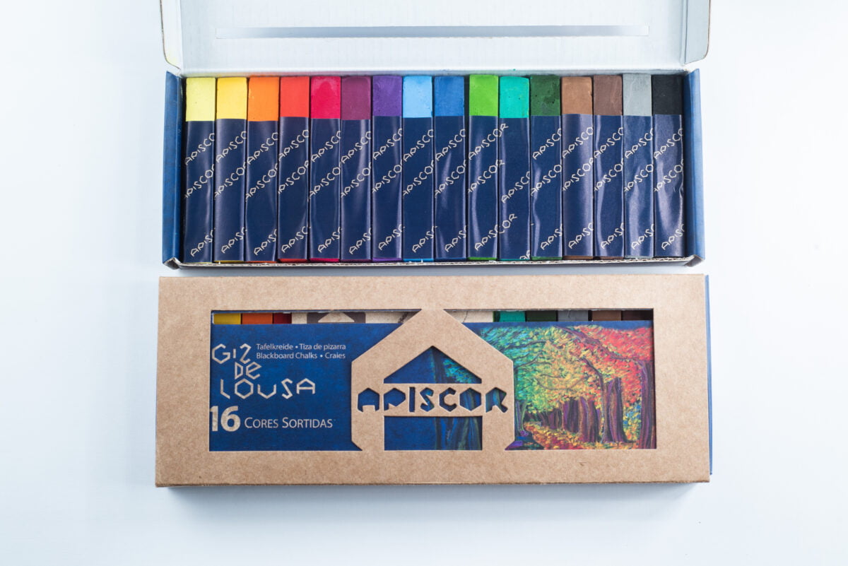 Apiscor Pastel Chalk 16 Assorted