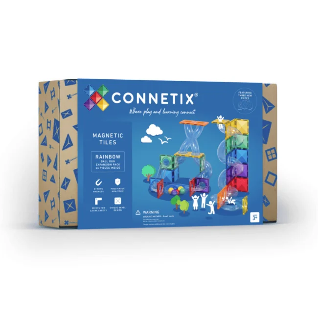 סט הרחבה למסלול כדורים קשת  – Connetix