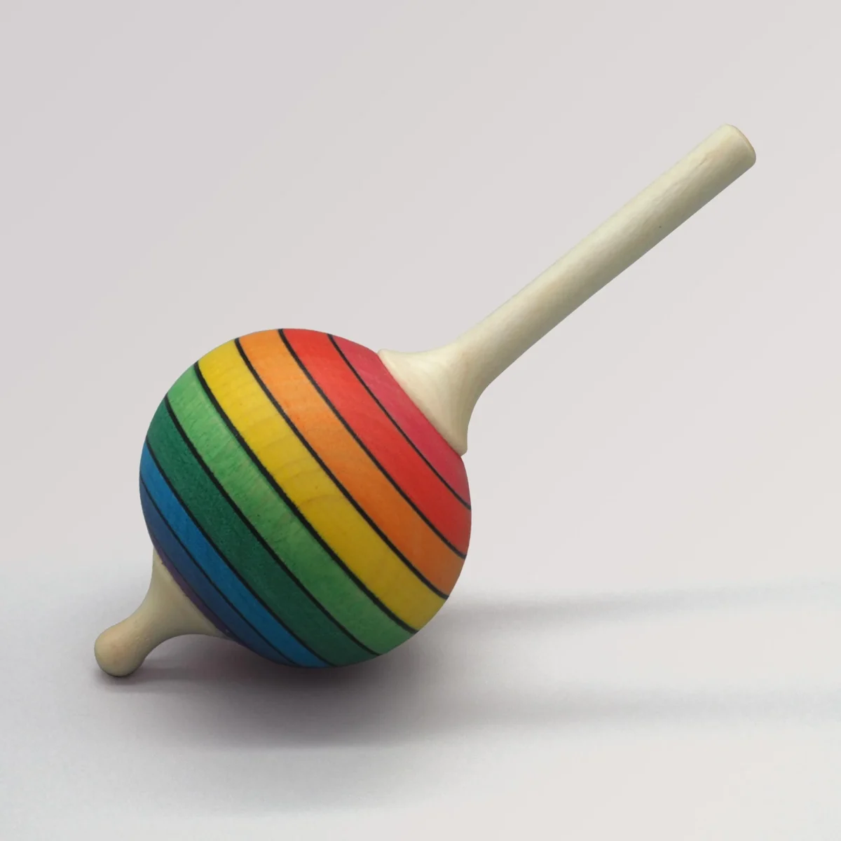 Spinning Top Lolly Rainbow