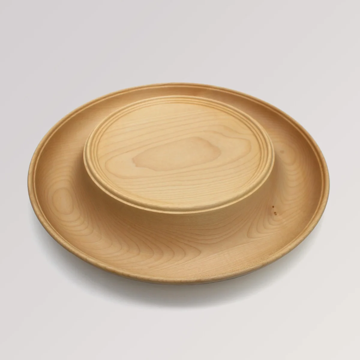 spinning top 40cm maple