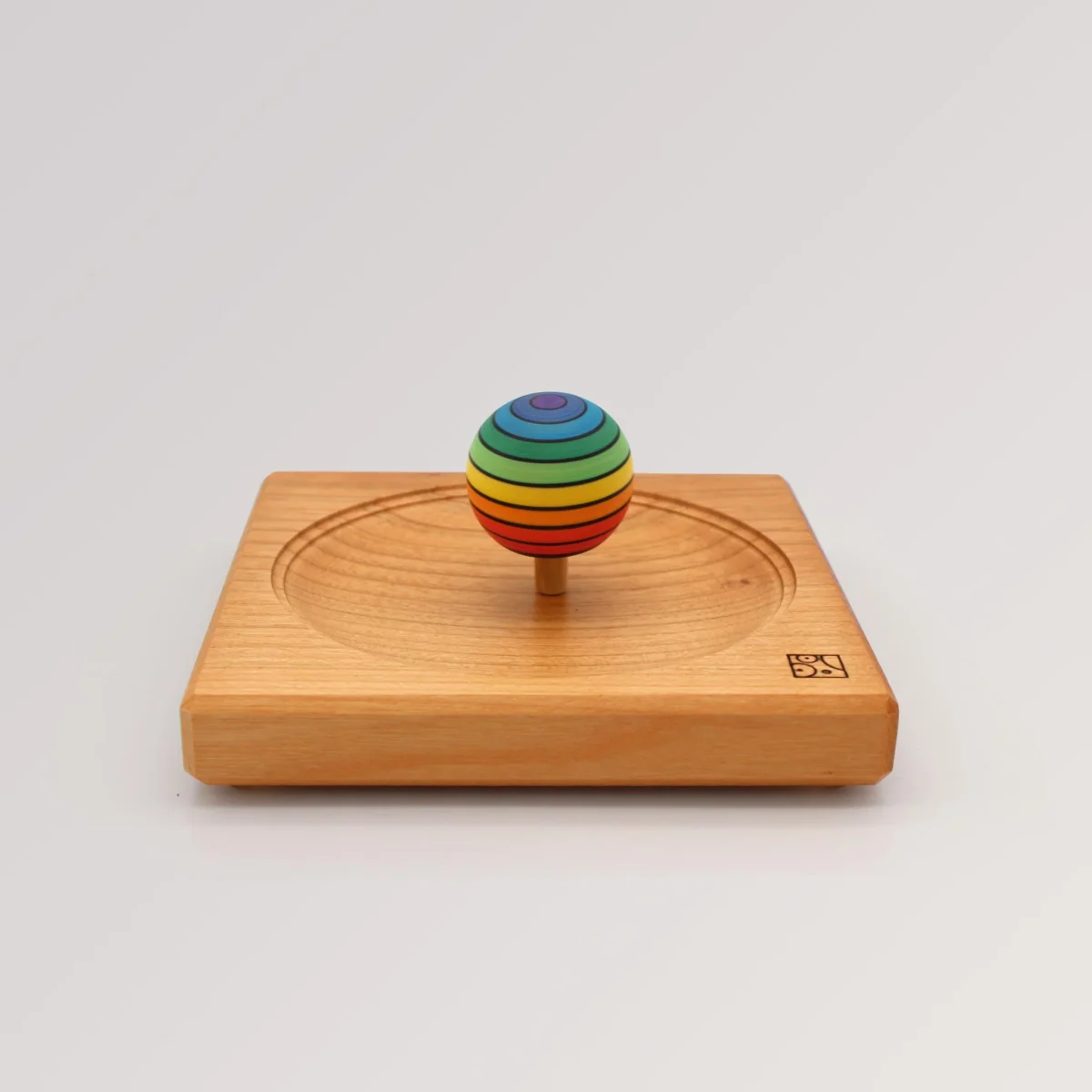 spinning top board 11.5cm cherry