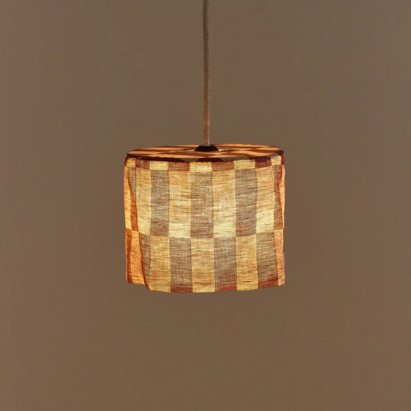 Linen Pendant Lampshade Diam. 20cm Vibes 3.png