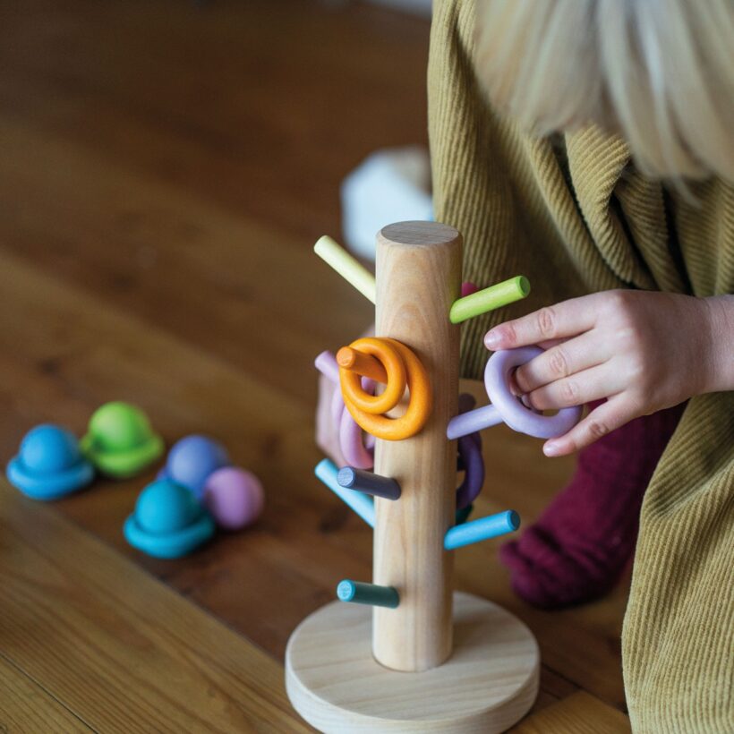 Sorting Helper Building Rings Pastel6