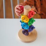 Sorting Helper Building Rings Rainbow3