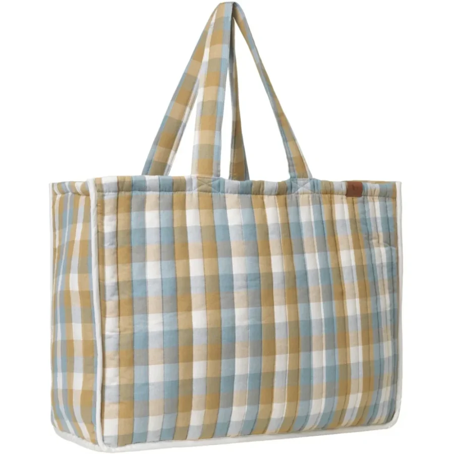 Weekend Storage Bag Cottage Blue Checks Fabelab E1716885929772.webp