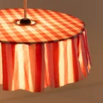 Vibes Lampshade Diameter 40cm Red Stripes Nobodinoz 4 8435574935632 2 1.webp