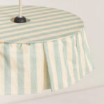 Vibes Lampshade Diameter 40cm Turquoise Stripes Nobodinoz 3 8435574935649.jpg