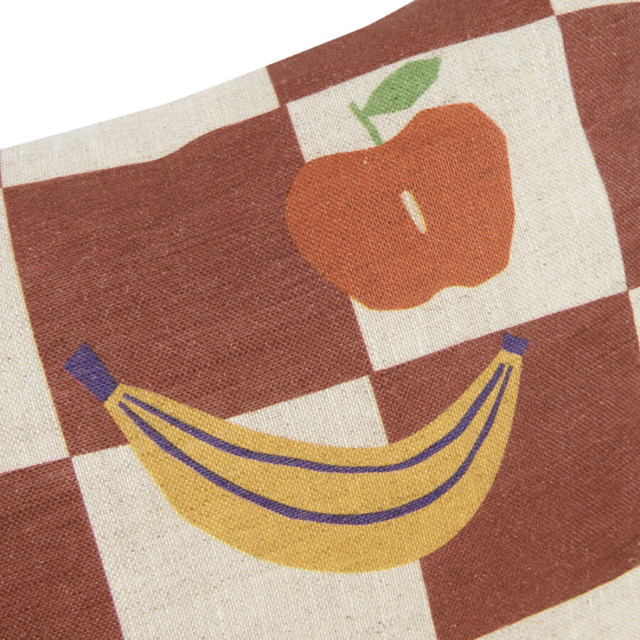 Vibes Rectangular Cushion Linen Maroon Checks Fruits Nobodinoz 2 8435574934895 1.jpg