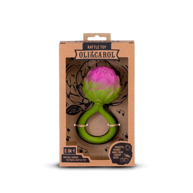 Artichoke Rattle Toy2
