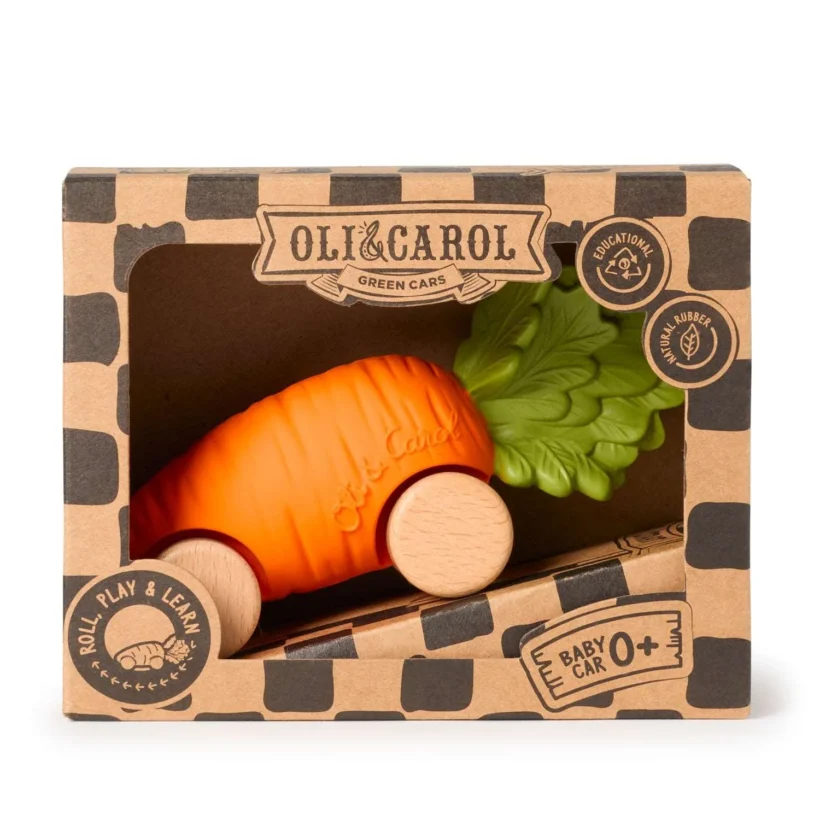 Cathy The Carrot Baby Car Toy 3