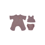 Dinkum Dolls Pointelle Pj Set Lavender