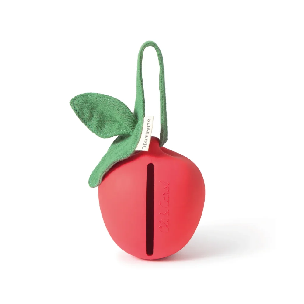 L Pacifier Apple Front