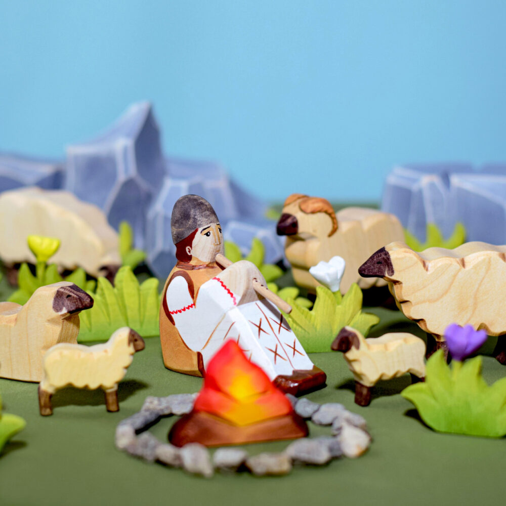 Flock Of Sheep Set~4283