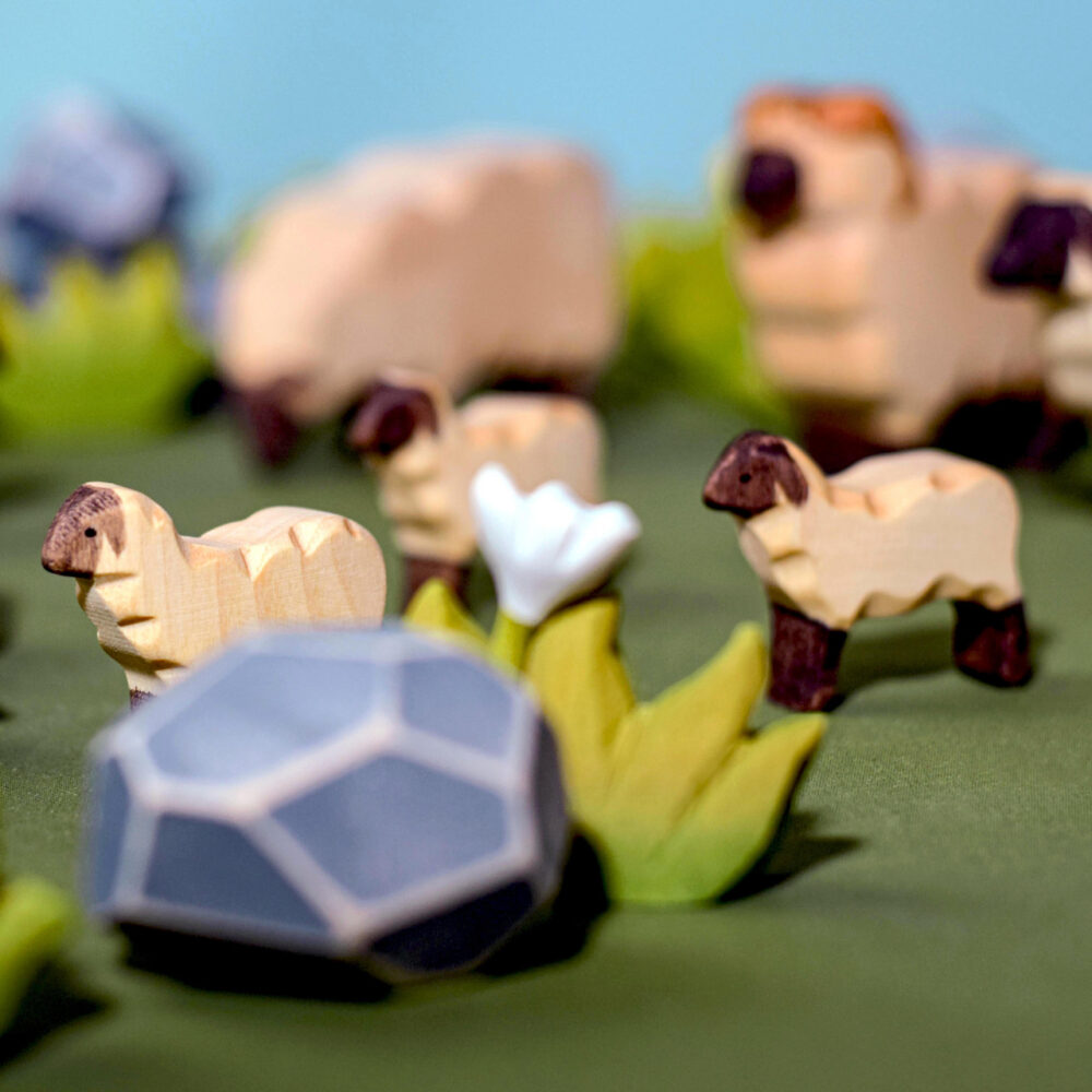 Flock Of Sheep Set~4284