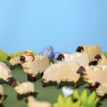 Flock Of Sheep Set~4286