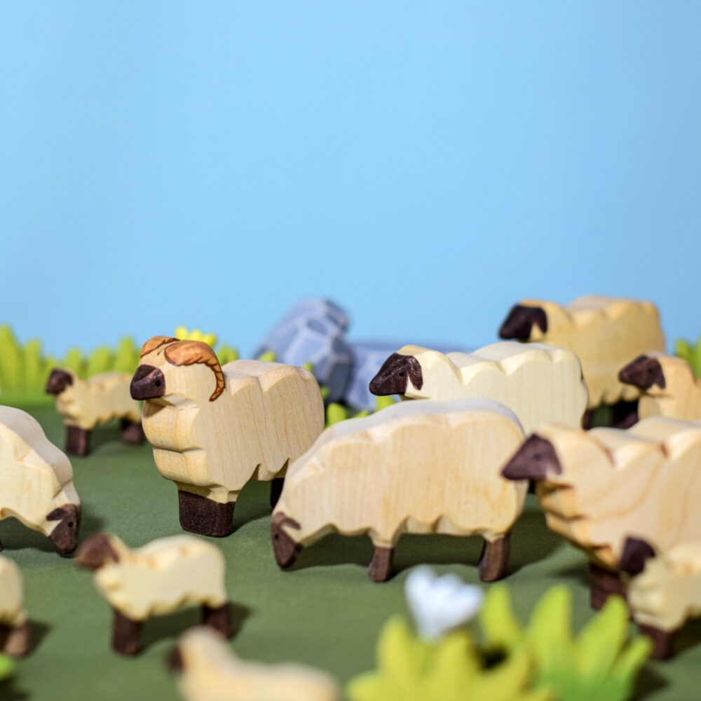 Flock Of Sheep Set~4286