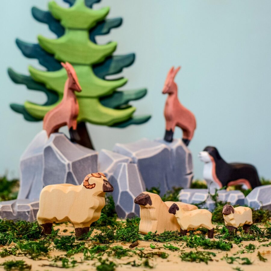 Flock Of Sheep Set~4288