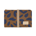 Hyde Park Changing Pad Blue Leaves Nobodinoz 1