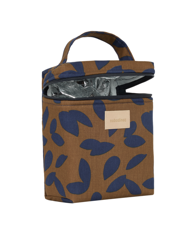 Hyde Park Insulated Blue Leaves Nobodinoz 3