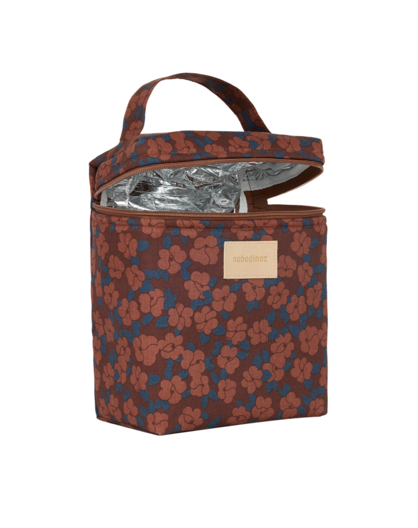 Hyde Park Insulated Maroon Poppies Nobodinoz 3