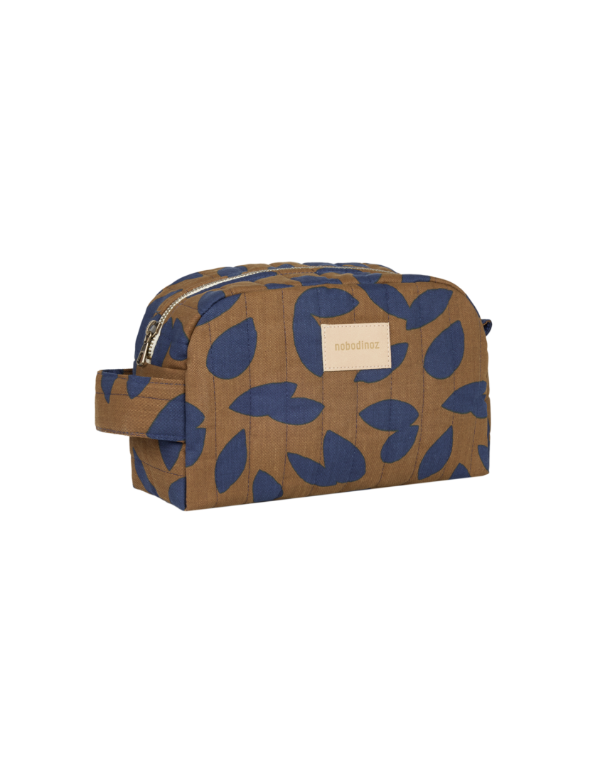 Hyde Park Vanity Case Blue Leaves Nobodinoz 3