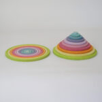 10687 Konzentrische Kreise Und Ringe Pastell V1