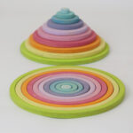 10687 Konzentrische Kreise Und Ringe Pastell V3