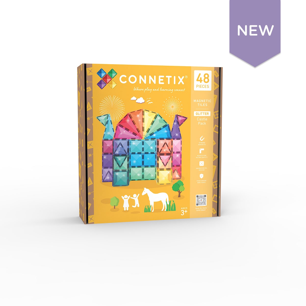 Glitter Castle Pack 48 Pc
