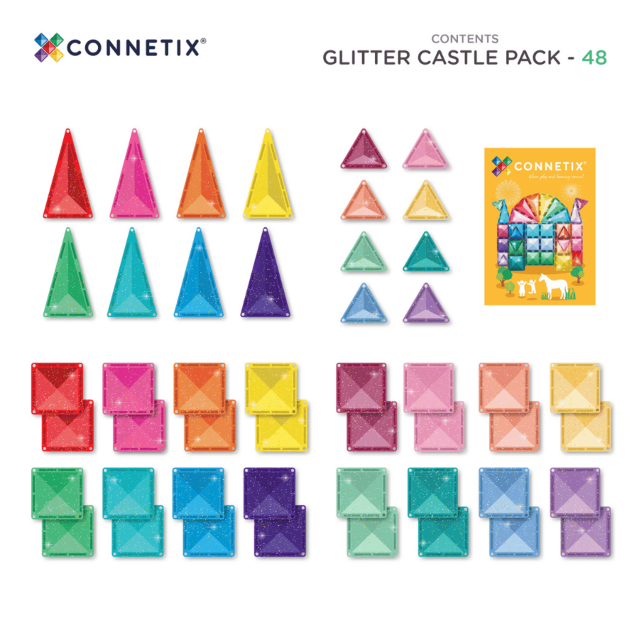 Glitter Castle Pack 48 Pc9 Glitter Castle Pack 48 Pc9