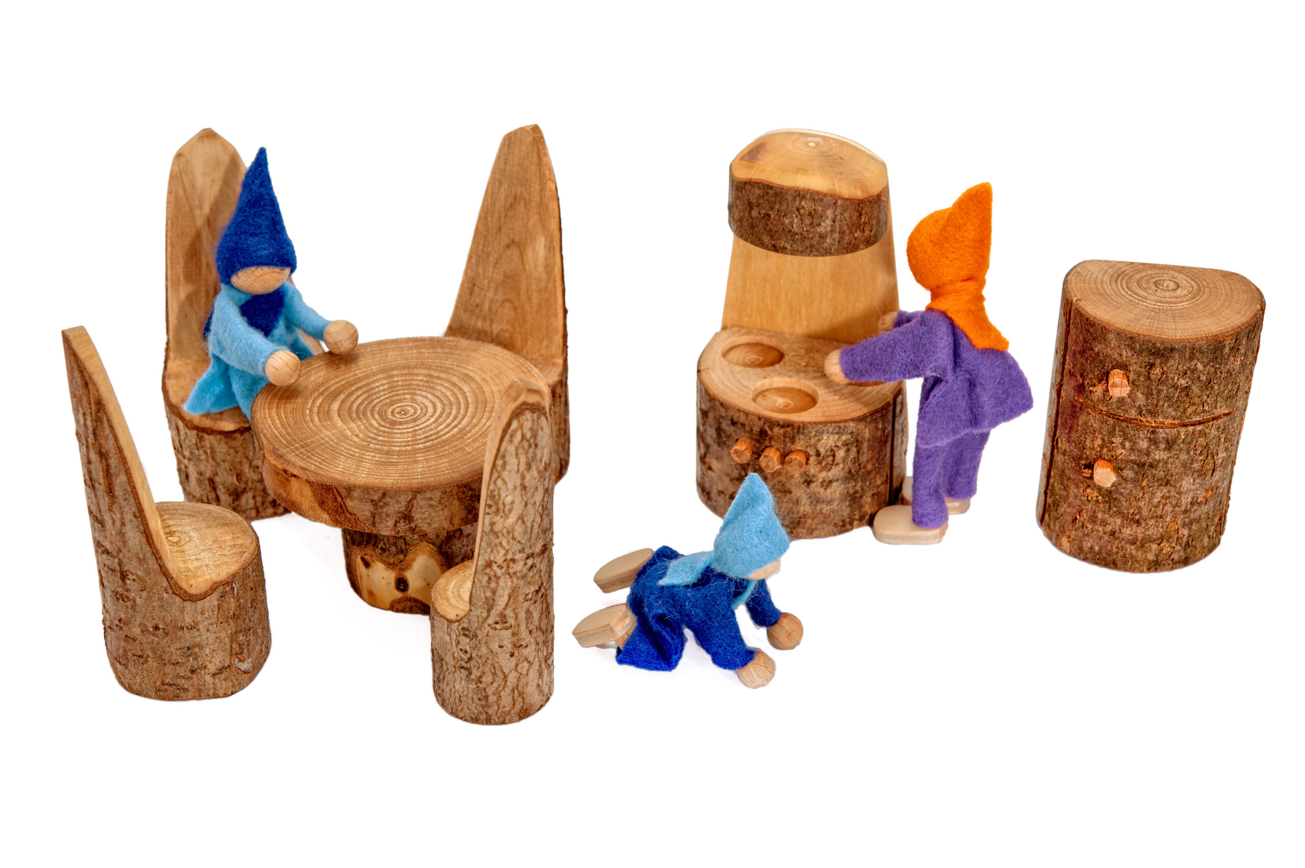 Sk Small Kitchen 2, With Felt Puppets