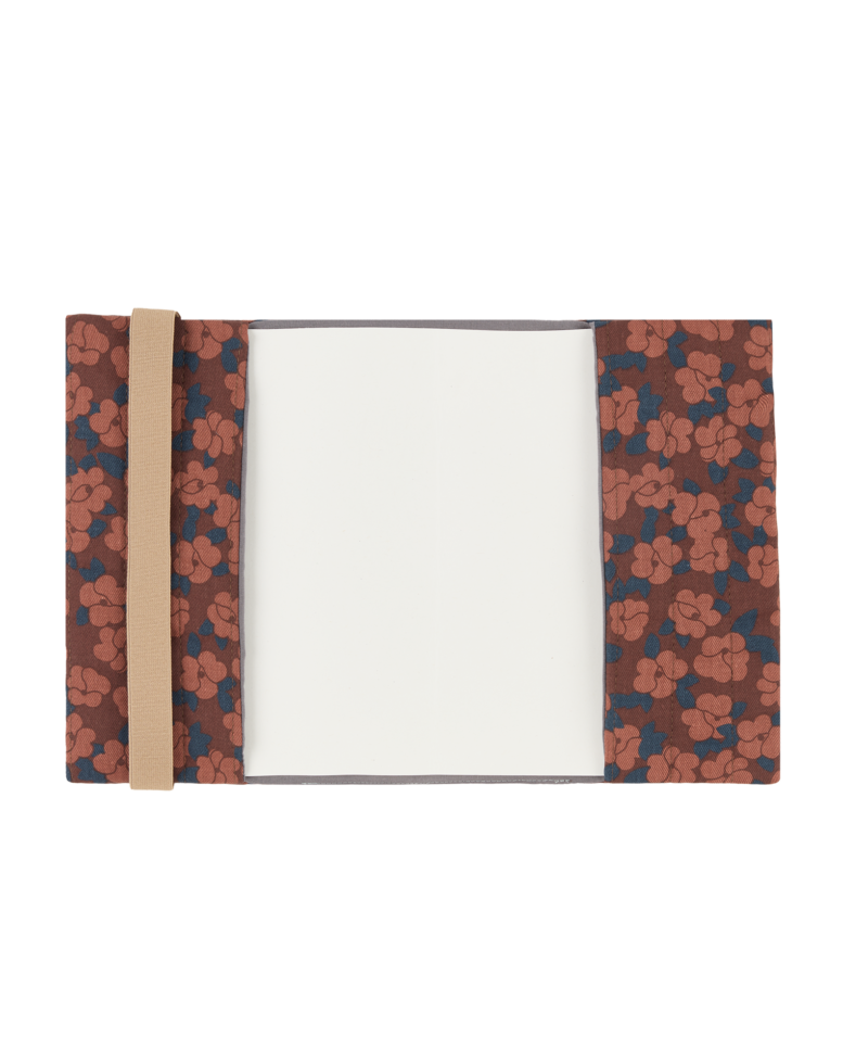 1111hyde Park Health Book A5 Maroon Poppies Nobodinoz 2