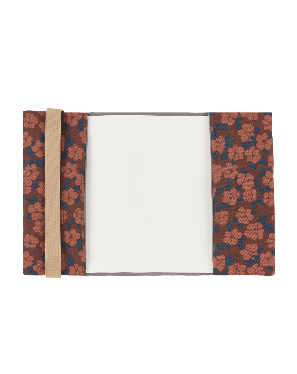 1111hyde Park Health Book A5 Maroon Poppies Nobodinoz 2