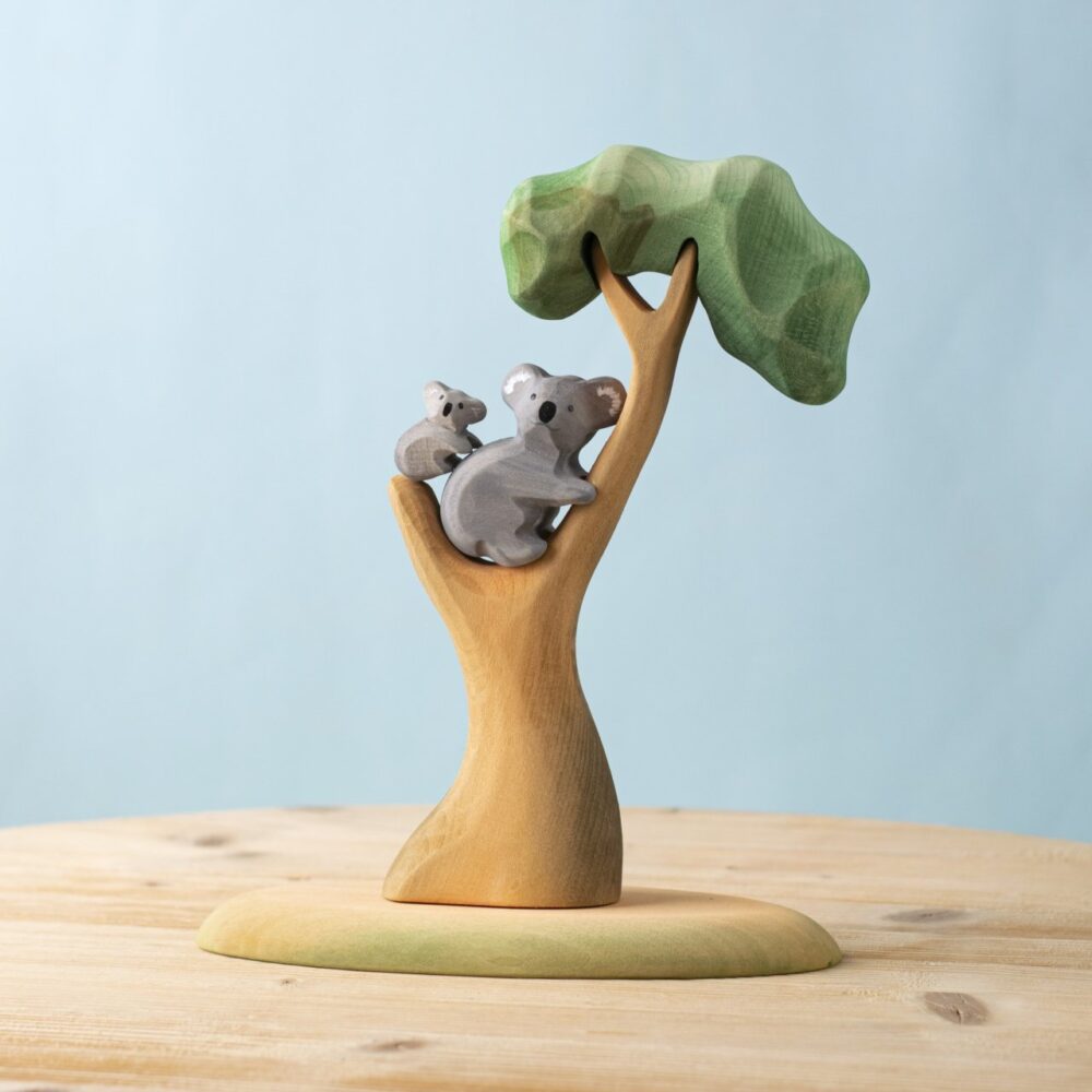 Koala Bears With Eucalyptus Set~8011