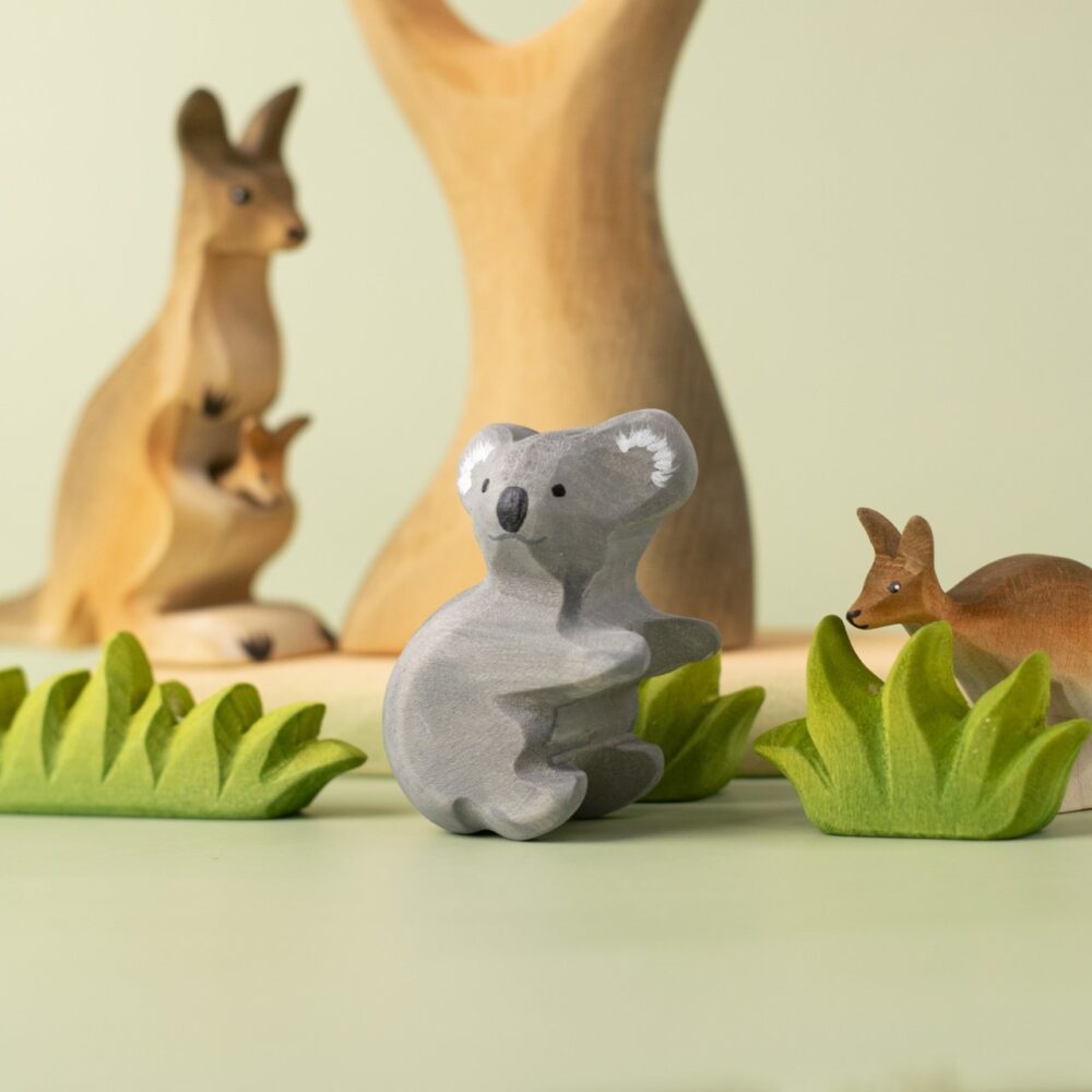 Koala Bears With Eucalyptus Set~8018