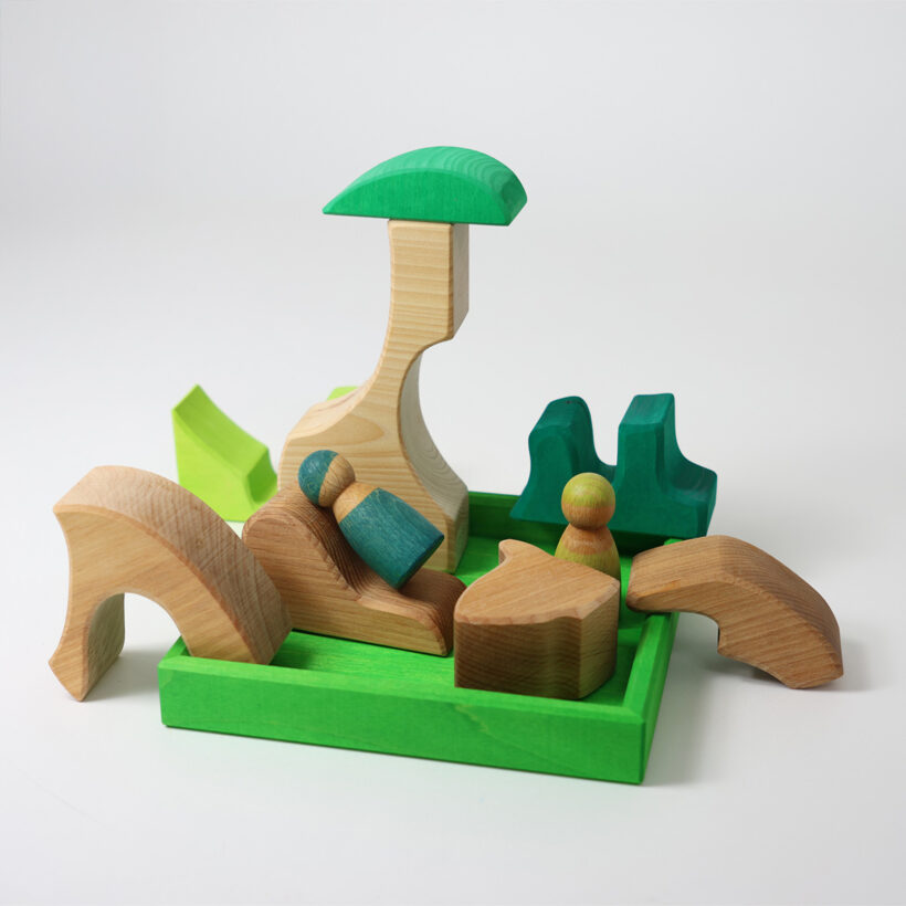 43686 Bauspiel Gruen Grimms 05