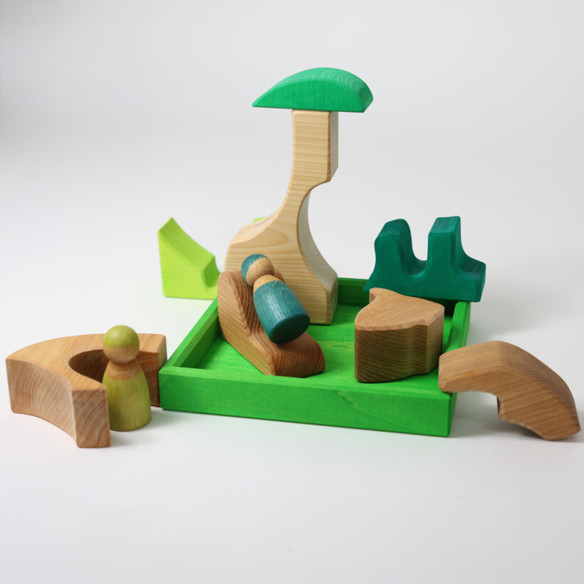 43686 Bauspiel Gruen Grimms 06