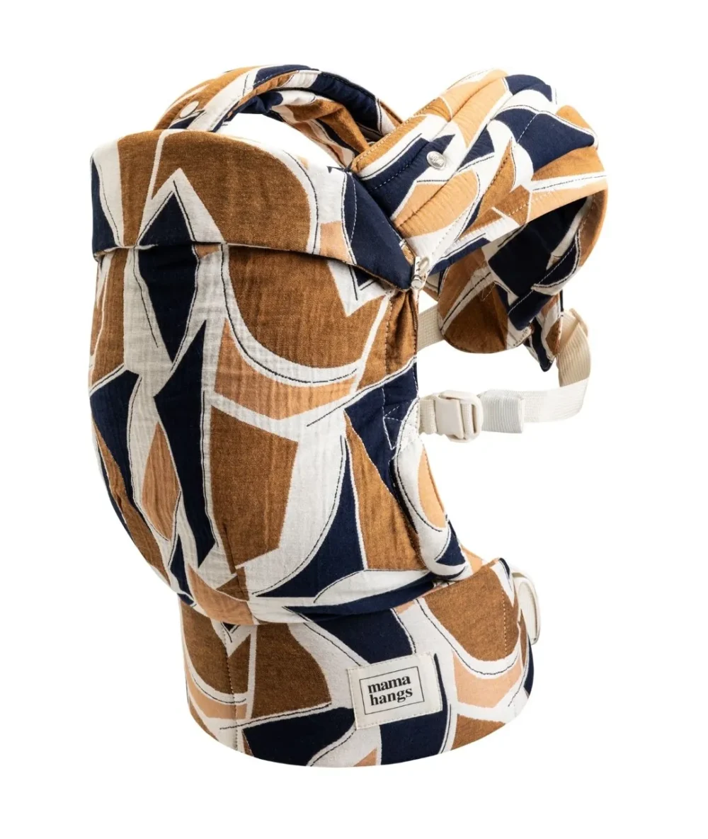Mama Hangs Porte Bebe Ergonomique Carry Bloom Jacquard Earth 1080 1280 Volume