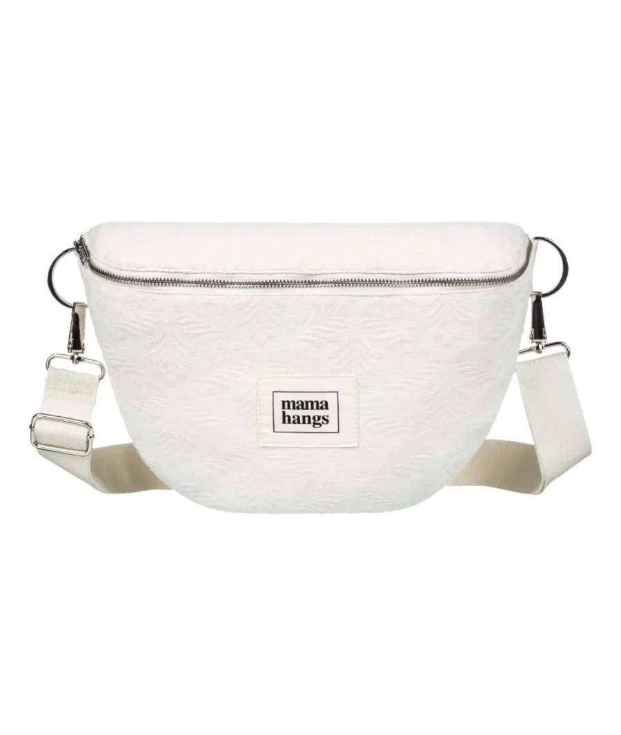 Mama Hangs Banane Organisateur De Bebe Bloom Bag Fabrique Au Portugal 1080 1280 Jacquard Francais Ecru Face 65