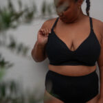 Mama Hangs Brassiere D Allaitement Essential Noir Micromodal Made In Portugal 8425