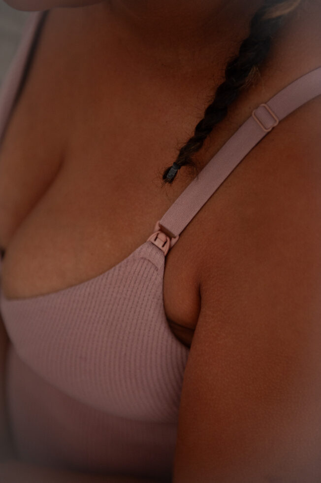 Mama Hangs Brassiere D Allaitement Essential Terracotta Micromodal Made In Portugal 8391