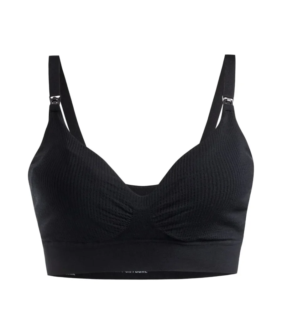 Mama Hangs Essential Bra Soutien Gorge Allaitement Fabrique Au Portugal Micromodal 1080 1280 Noir