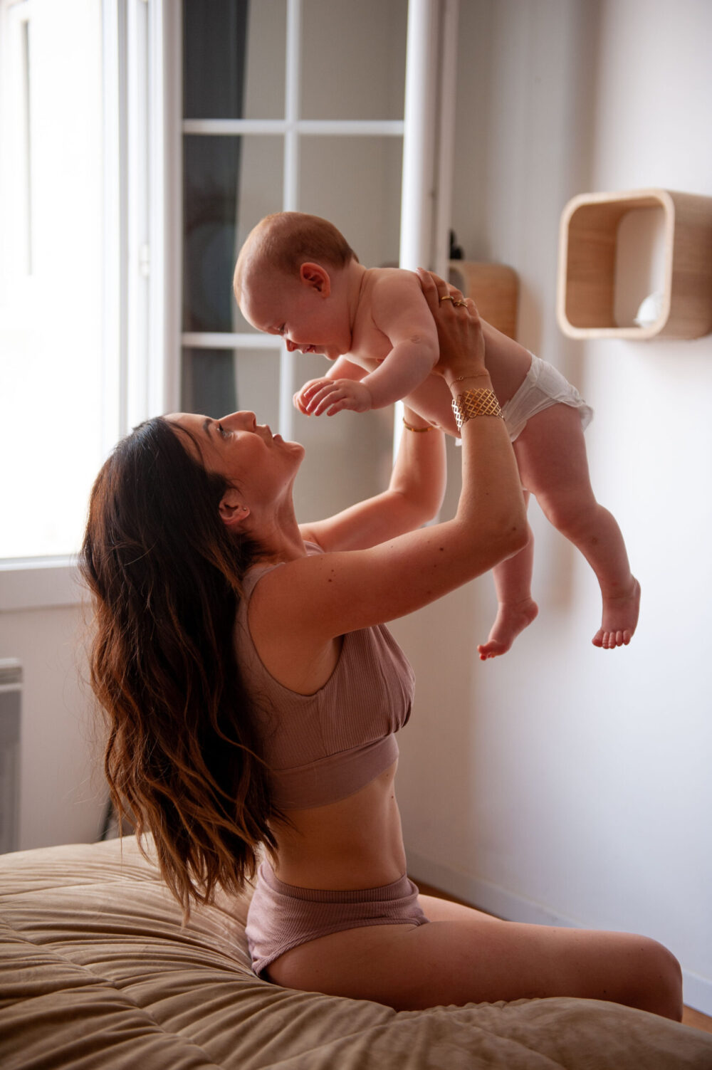 Mama Hangs Soutien Gorge D'allaitment Day N' Night 2.0 Micromodal Rib Terracotta 270