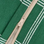 Vibes Long Beanbag Adult Green White Windowpane Nobodinoz 5 8435574940605