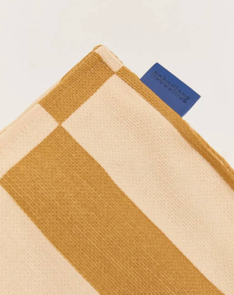 Vibes Long Beanbag Adult Mustard Sand Tiles Nobodinoz 4 8435574940568