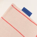 Vibes Long Beanbag Adult Pink Red Grid Nobodinoz 3 8435574940599