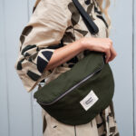 Mama Hangs Fannypack Bloom Bag Olive Noir 3733