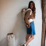 Mama Hangs Porte Bébé Carry&bloom Palm Ecru 0400